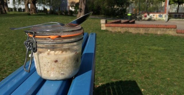 porridge im glas