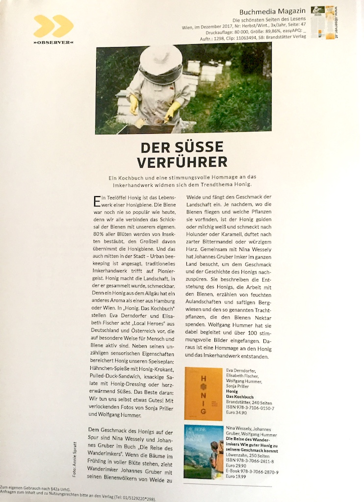 Screenshot des Buchmedia Magazines "Der süße Verführer"
