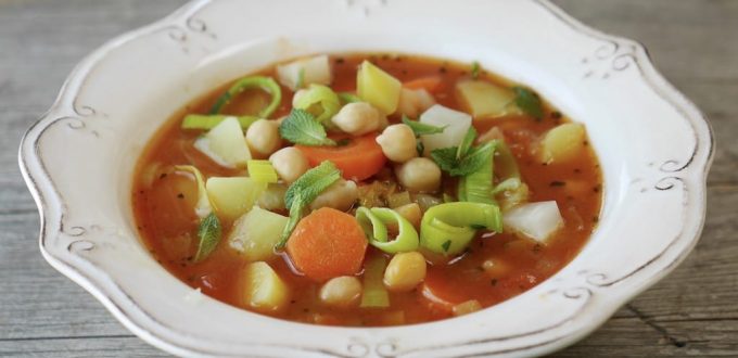 Andalusischer Kichererbsen-Gemüse-Topf