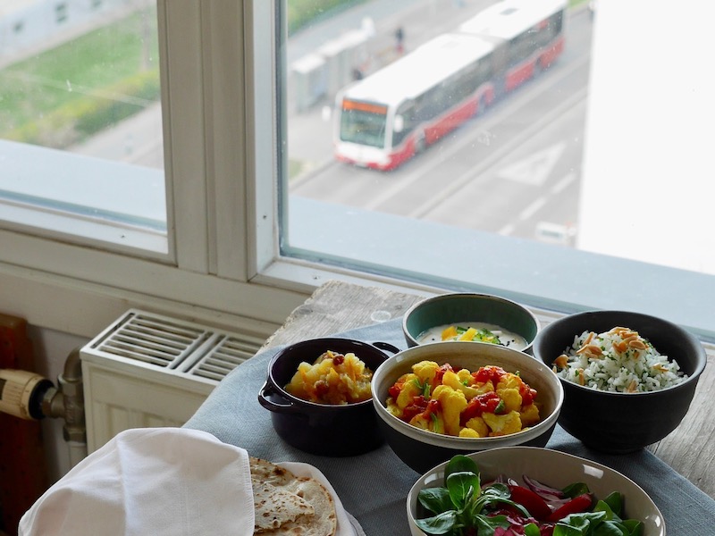 Vorbereitung zum Fotografieren am Fenster