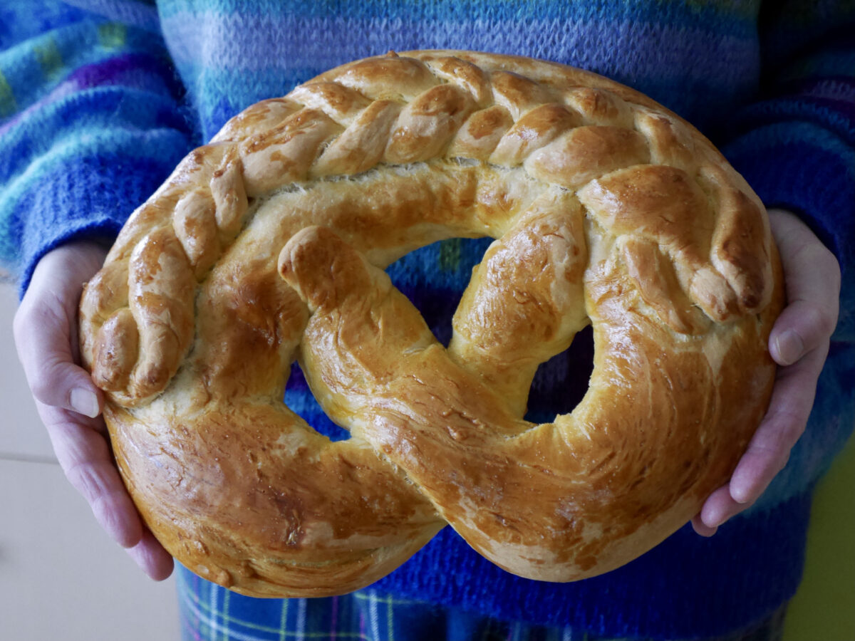 Neujahrsbrezel - Elisabeth Fischer kocht